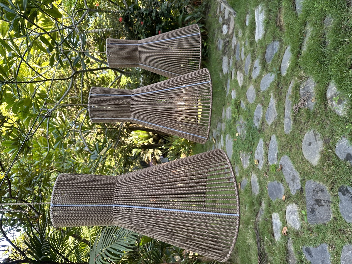 Lámparas jardín natural