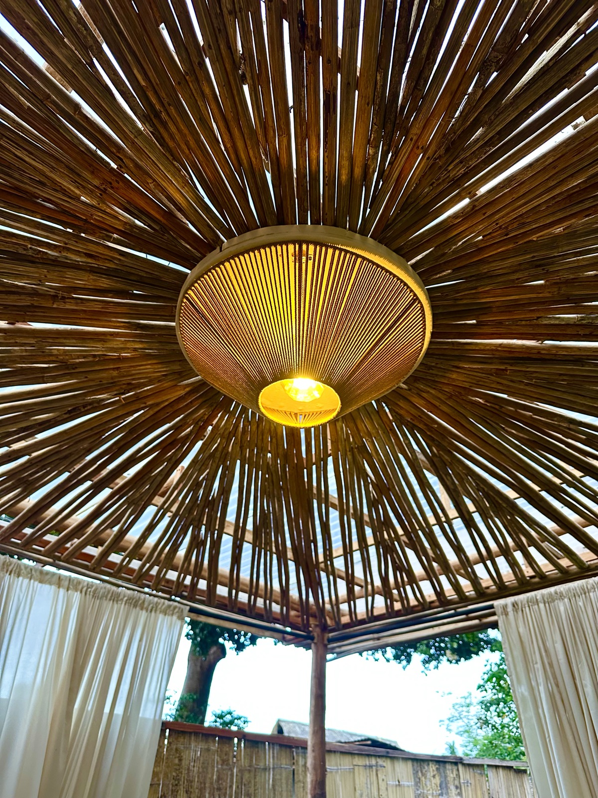 Zona 2 - Techo bambú