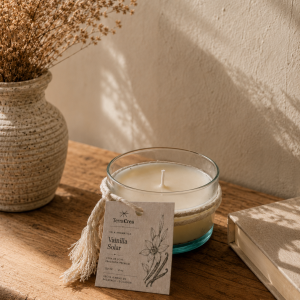 VELAS AROMATICAS VAINILLA SOLAR