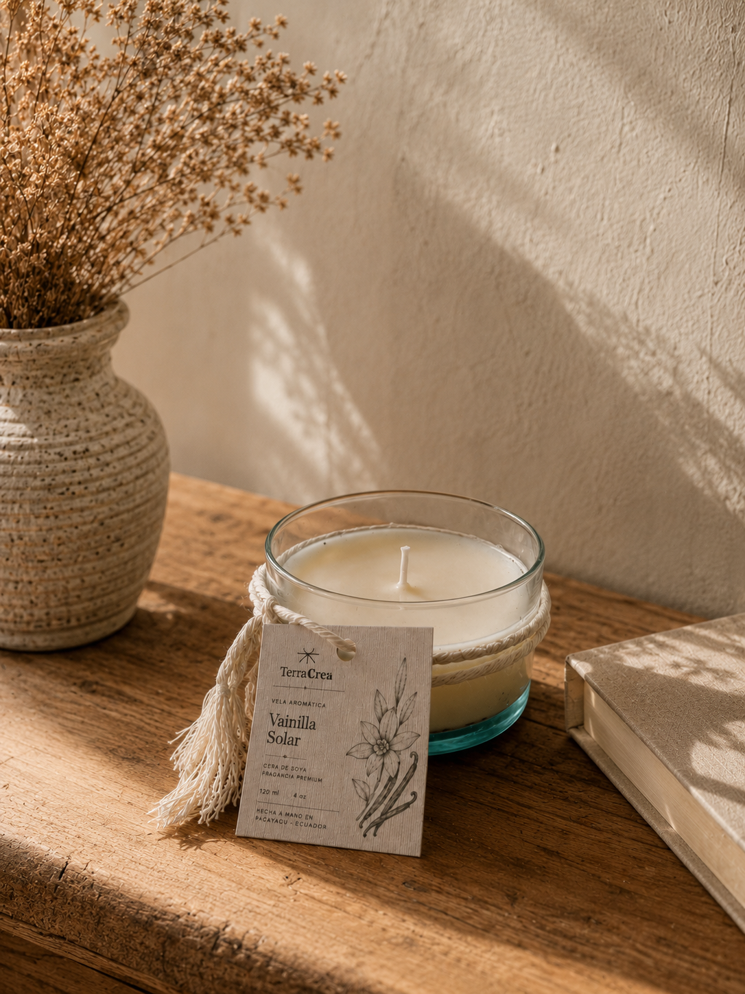 VELAS AROMATICAS VAINILLA SOLAR