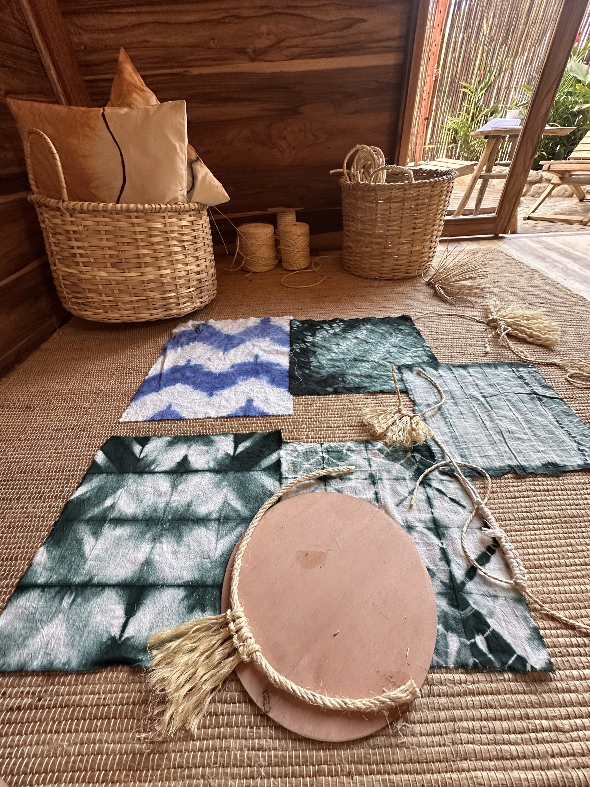 Terra Crea - proceso textil y materiales